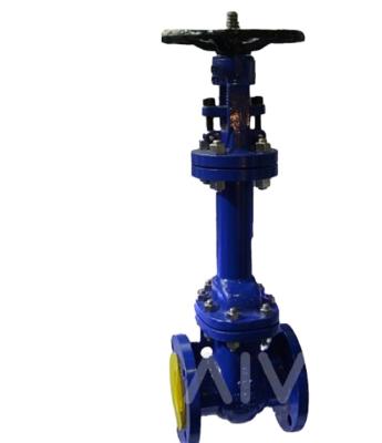 China Oil Zhejiang AIV DIN GS-C25 Standard 1.4301 1.4408 Double Bellows Seal Design Gate Valve for sale