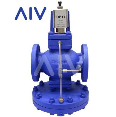 China DP17 General Standard Din / ANSI Pilot Operated Pressure Reducing Valve For Steam And Water for sale