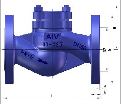 China General Chinese Manufacturer DN16 DIN STANDARD ELEVATOR CHECK VALVE For Steam System for sale