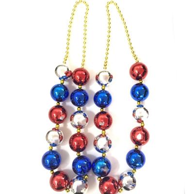 China Party supplies American Independence Day Christmas large ball bead wholesale for sale