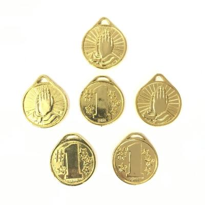 China Africa Customized Plastic Birthday Rewards Medallion Day Party Coins for sale