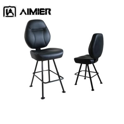 China Contemporary Classic Black Back High Back Chair China Casino Genuine Leather Fixed Poker Chairs For Sale for sale