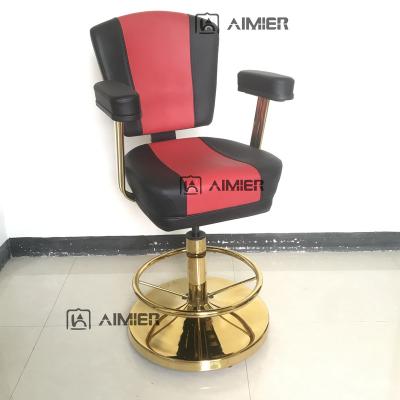 China Contemporary Black Luxury VIP Casino Chair Stainless Steel Slot Machine Chairs for sale