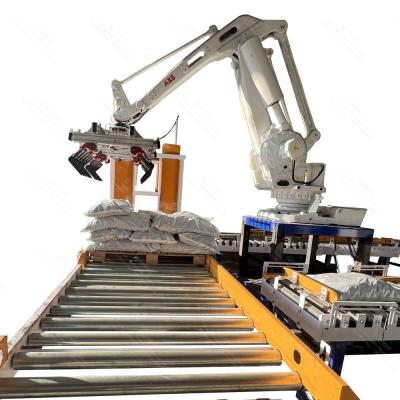 China Robotic Arm Bag Palletizer Bag Handling Systems 5-50bag/Min for sale