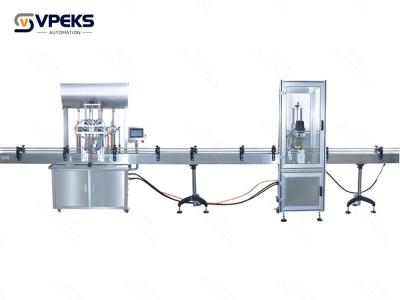 China Servo Motor Piston Driven Automatic Bottle Filling Machine for sale