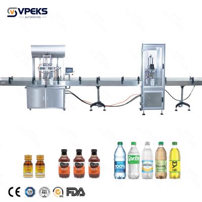 China 30ml 60ml 100ml Bottle Capping Machine Gorilla Bottle Filling And Capping Machine for sale