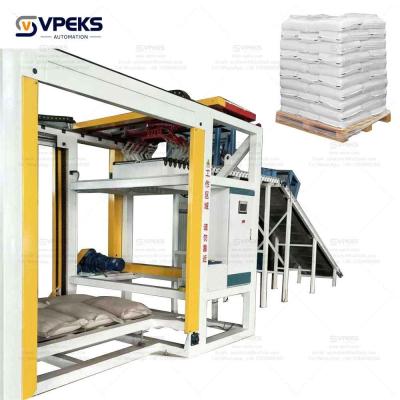 中国 Automated Heavy Duty Pallet Stackers With Siemens PLC XINJIE Servo Motor 380V Power 販売のため