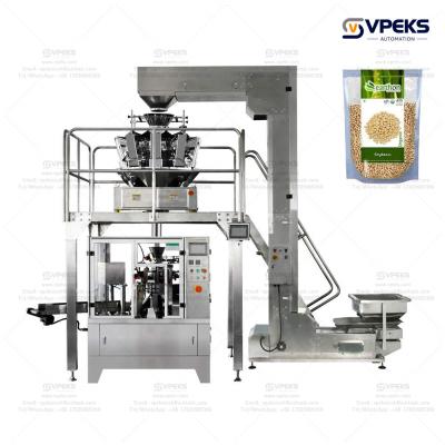 China Automatic 4 Head Linear Weigher Weighing Filling Machine For Powder/Granule for sale