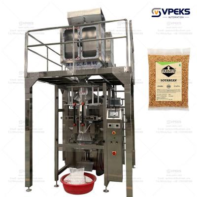 China Wood Pellets Grain Seeds 10 Heads Weighing Automatically Filling Sealing Packaging Machine for sale