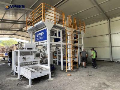 China Fully Automatic Bag Filling Machine For 25kg Sand Cement Valve Bag Bagging System for sale