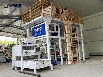 China 3-10bags/Min Automatic Grain Powder Granule Packer For Bag Filling Bagging Process for sale