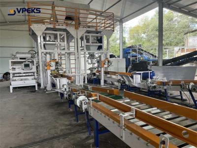 China Industrial 10-50 Bags/min Soil Automated Bagging Packing Machine for sale