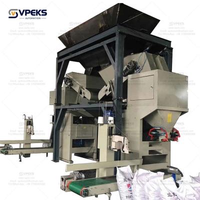 Chine Intelligent Charcoal Packing Machine PLC Control Coal Bagging Machine Weighing 2-25KG à vendre