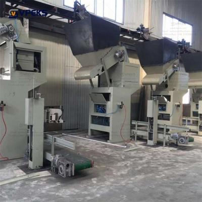 China 15Kg 25Kg 50kg Charcoal Soil Silica Sand Compost Bagging Filling Weighing Packing Machine for sale