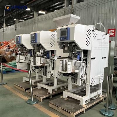 China Semi Auto Sampack Rice Bag Filler Powder Valve Bag Packaging Machine for sale