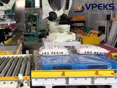 Robotic arm palletizing robot, pre-delivery test