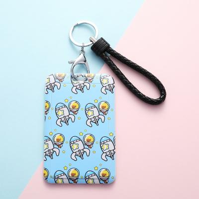 China Custom Hand Strap OEM ODM Retailers Logo Gift Key Chain Ring Holder Short Carabiner Wristlet Lanyard Keychain for sale