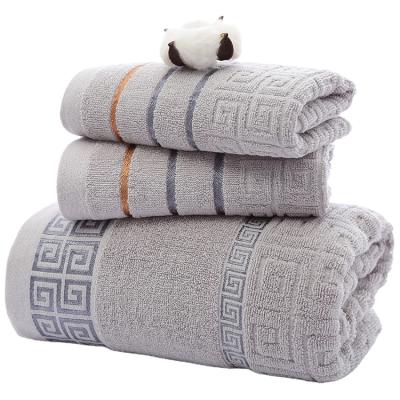 China Wholesale High Quality Gray Soft Child Safe Hotel Bath Towel Absorbency Bath Towel Bath Towel for sale