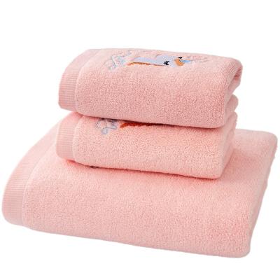 China Price Child Safe Multi-Person Available Value Family Carry Towel Set Cheap Towel Kids Towel Set for sale