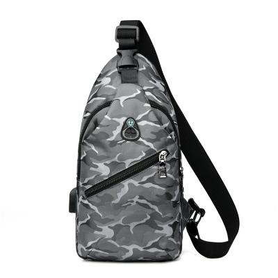 China New Product Listing Black Messenger Bags Good Quality Waterproof Shoulder Bag Sports Chest Bag for sale