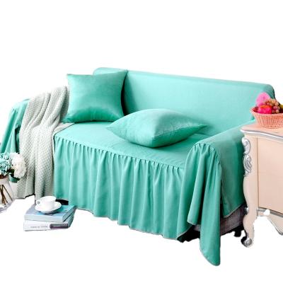 China Polyester fiber is soft and comfortable color price sofa cover soft and comfortable stretch sofa cover elastic sofa cover for sale