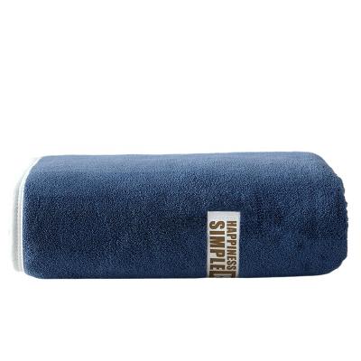 China New Product Listing Cotton Towel High Quality Organic Cheap Towel QUICK DRY Blue Anti Bacterial Towel for sale