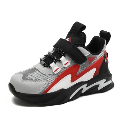 China Latest Lightweight Design Kids Comfortable Mesh Sneaker Kids Running Sport Shoes for sale