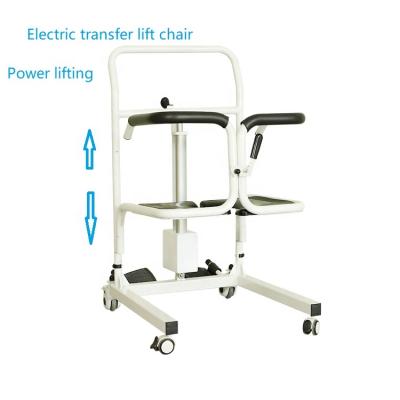 China Home center or carer lift patient transfer lift chair electric wheelchair for older disabled hemiplegia mobile chair for sale