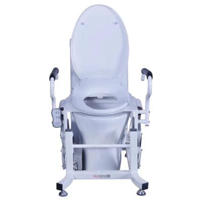 China Multifunctional Public Electric Commode Chair Toilet Seat Protector Bathroom Toilet Lift Chair with Toilet Seat for Patient Elderly for sale