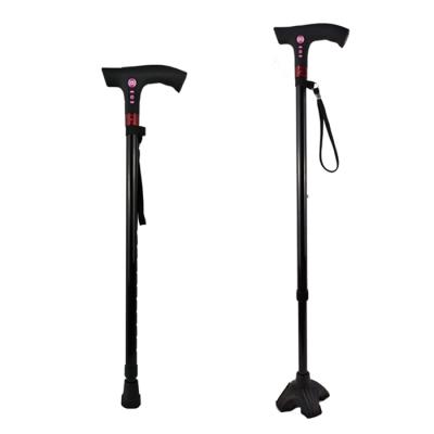 China Help To Walk Light MP3 Cane For The Elderly LED Walking Light Walking Aids Stick for sale