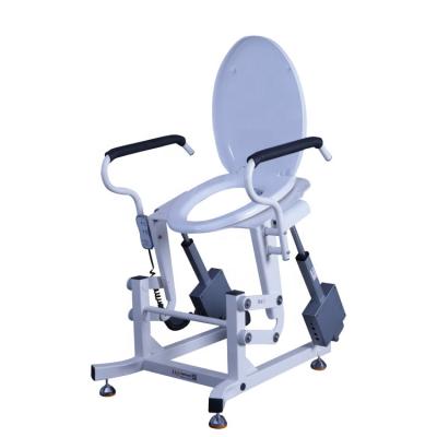 China Easy Operation Electric Hemiplegia Lift Patient Toilet Chair For Sandy People for sale