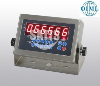 China STS-200E que pesaba el indicador de acero OIML de la plataforma de los stainlesss del indicador aprobó la pantalla LED en venta