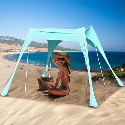 China brand sunshade beach tent sun shelter beach uv protection customized umbrella tent for sale