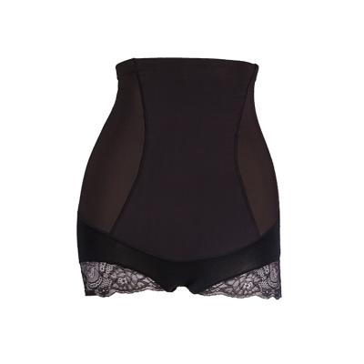 China Antibacterial Women High Waist Tummy Control Butt Lift Shaper Panties With Lace for sale