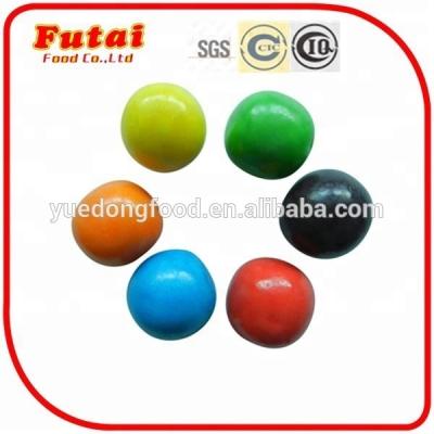 China 8g Big Colorful Glucose Ball Bubble Gum Soft Energy Soccer Gum for sale