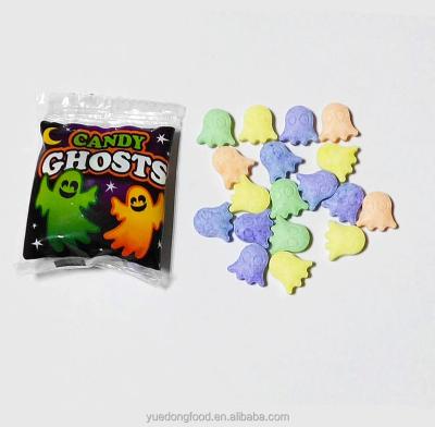 China 10g Glucose Ghost Shape Dextrose Press Fruity Candy In Tablet for sale