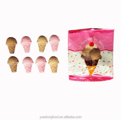 China Glucose 10g Soft Ice Cream Shape Candy Bag Press Candy Confectionery Products for sale