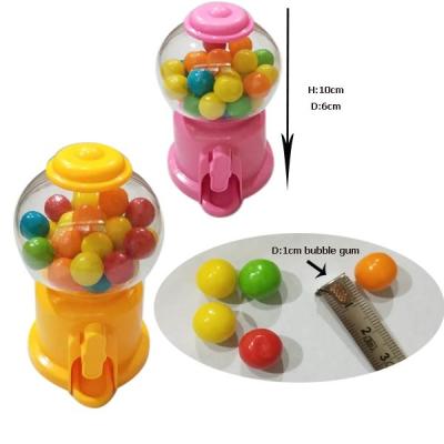 China Glucose 35g Gumball Around Ball Bubble Gum Candy Vending Machine Toy Candy for sale