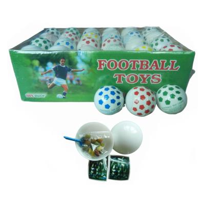 China Packaging 3g Glucose Tray Soft Football Candy Candy Toy for sale