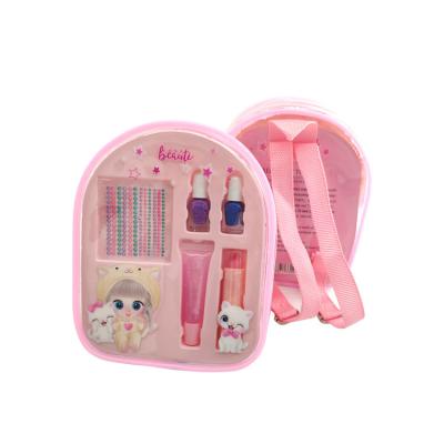 China Sunscreen Girl Makeup Set Kids With Lipstick Wholesale Makeup Lip Gloss for sale