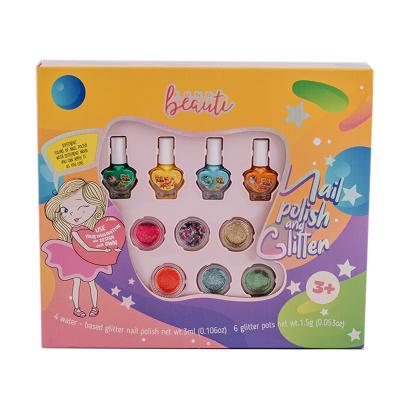 China Nail Polish Private Label Fast Drying Regular/Lasting Skin Off Non-Toxic Nail Polish Kids The Nail Polish Set for sale