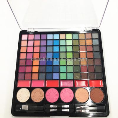 China Romantic Waterproof Professional OEM 84 Colors Eyeshadow, Matte and Shimmer Color Eyeshadow Makeup Palette for sale