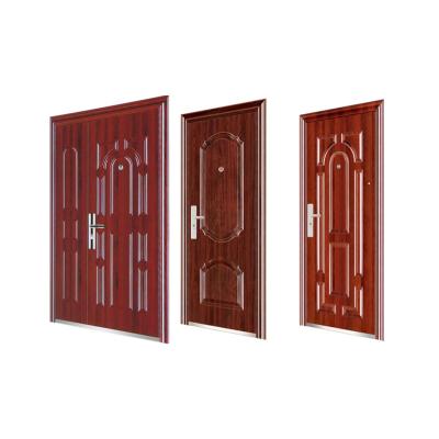 China 2023 anti-theft good quality for design exterior steel security steel main door metal security doors entrance steel door for home for sale