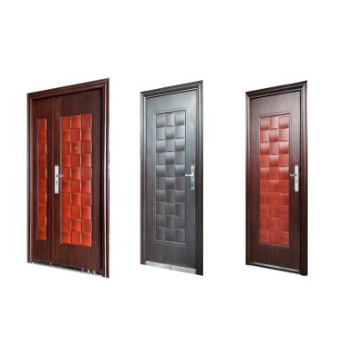 China Anti-theft soundproof china metal security security stainless steel front entrance door designs for home exterior modern house for sale