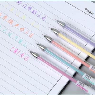 China New Arrival 0.7mm Multicolor Erasable Gel Ink Pen Sets Stationery School Supplies Natural Bar Office Accessories Highlighter Colored G for sale