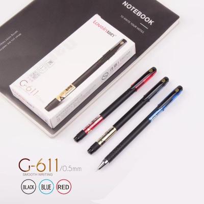 China Normal Manufacturer Well Made Students Type Manual 0.5mm Gel Pen Gel Ink Pens School Office Gel Pen for sale