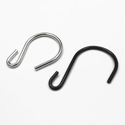 China With Shape Hook Metal Stainless Steel S Rubber J-Hook Type, S Hook For Kitchen Hanger for sale