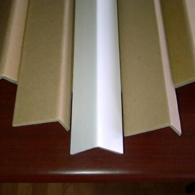 China L Shape Brown And White Recyclable Recycled Eco Friendly Cardboard Edge Board Sheet Paper Corner Protector for sale