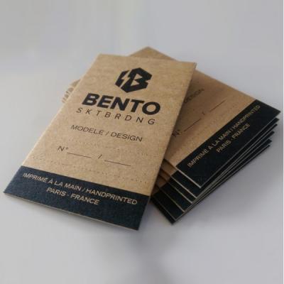 China Eco - Friendly Custom Kraft Paper Business Card Printing Holder for sale