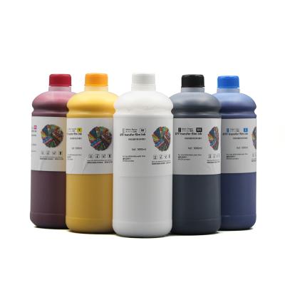 China High Color Density Winnerjet Digital Fabrics Printing Inks PET Heat Transfer DTF INK Film Transfer L1800 DTF PET Transfer Ink for sale